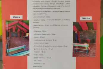 Zbiórka darów dla szkoły w Maroku